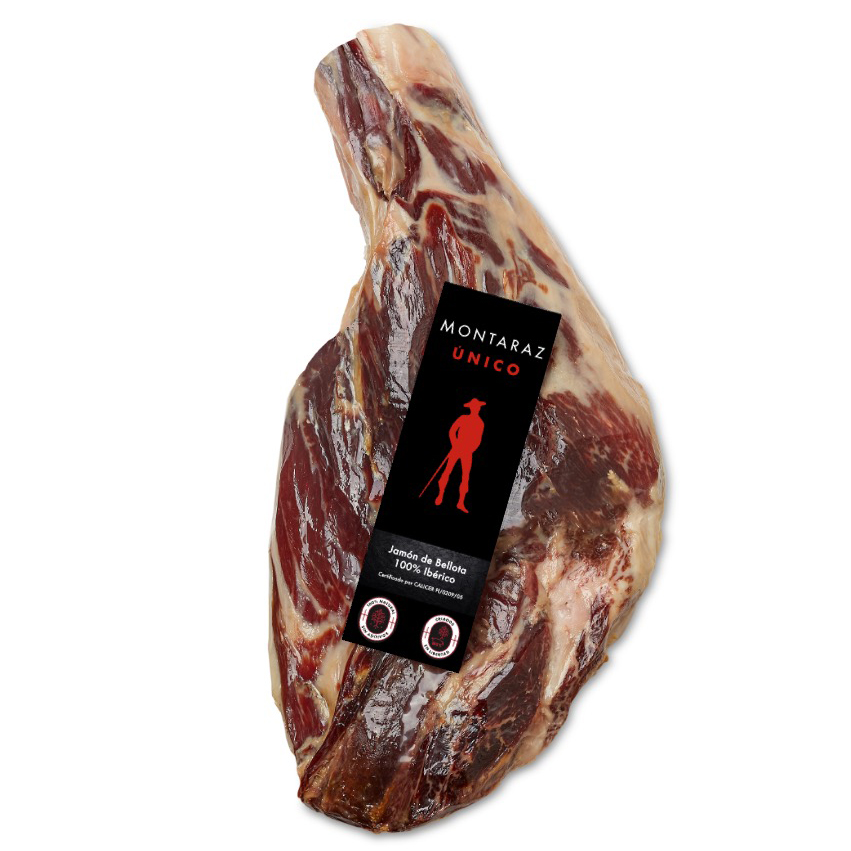 Montaraz Único - Jamón de bellota 100% ibérico deshuesado