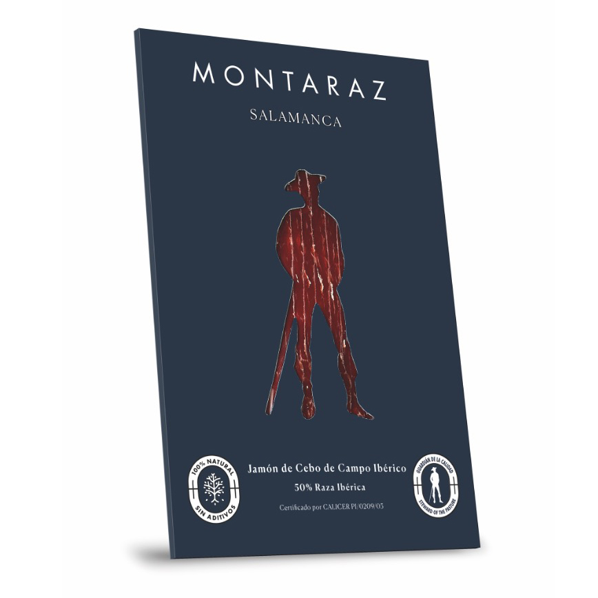Montaraz Salamanca - Jamón de Cebo de Campo Ibérico (35 sobres de 100g)